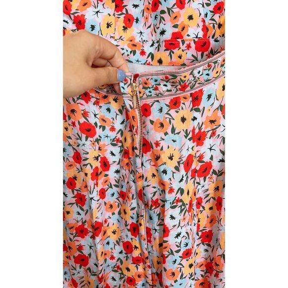 Agua by Agua Bendita Magnolia La Fania Atardecer Maxi Dress XS - Picture 12 of 13